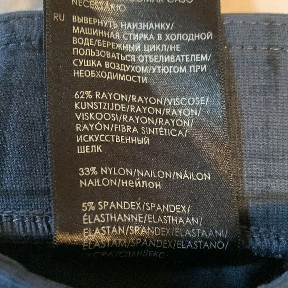 LIVERPOOL jean company, like new, size 8, rayon/nylon/ spandex, super cute